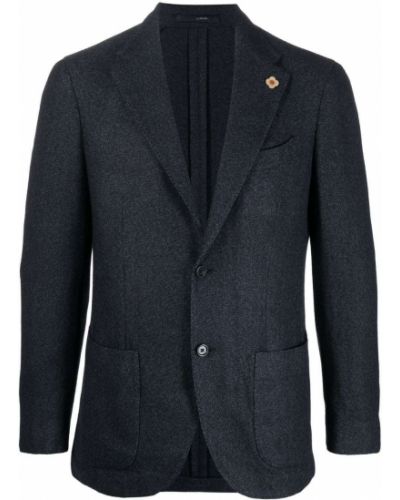 Lang blazer Lardini blå