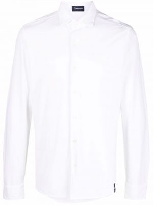 Přiléhavá košile Drumohr bílá