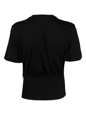 Medvilninis marškinėliai Federica Tosi juoda