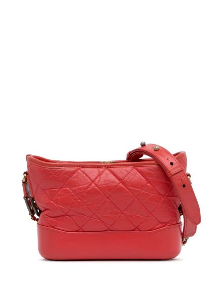 Crossbody kabelka Chanel Pre-owned červená
