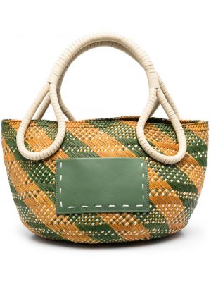 Τσάντα shopper από λυγαριά Johanna Ortiz