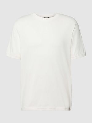 Dzianinowa koszulka Cinque biała