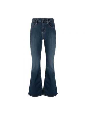 Niebieskie jeansy dzwony skinny fit Levi's