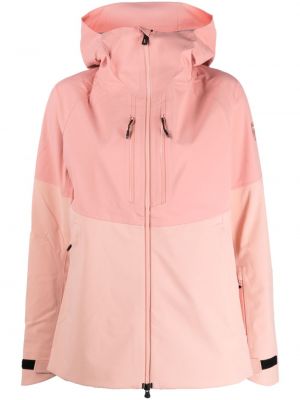 Smučarska jakna s kapuco Rossignol roza