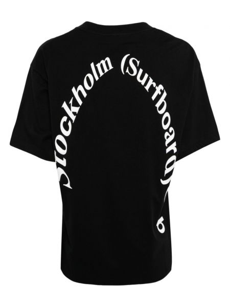 Kokvilnas t-krekls ar apdruku Stockholm Surfboard Club