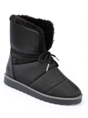 Sněžné boty bez podpatku Capone Outfitters černé