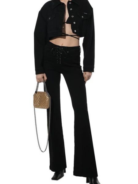 Джинсовая куртка Dolce & Gabbana черная