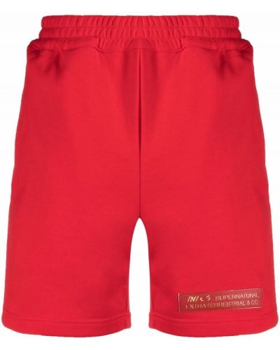 Pantalones cortos deportivos Xander Zhou rojo