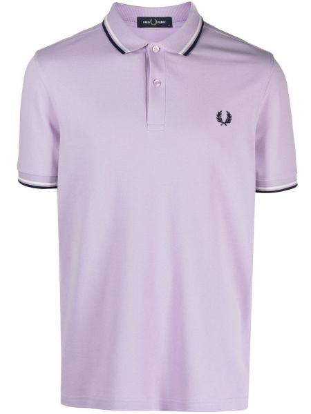 Poloskjorte Fred Perry lilla