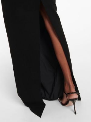 Robe longue asymétrique Mônot noir