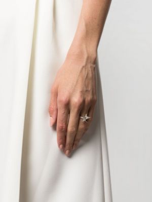 Prsten s hvězdami Ferragamo stříbrný