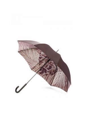 Зонт-трость ELEGANZZA, полуавтомат, купол см., для женщин коричневый