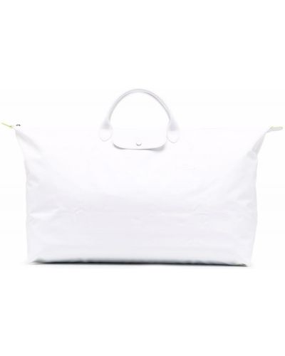 Bolso shopper Longchamp blanco