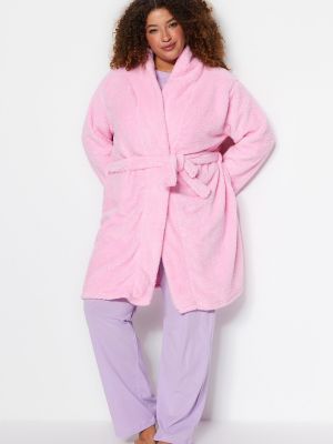 Fleece ruha Trendyol rózsaszín