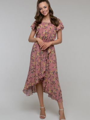 Платье Петербургский Швейный Дом розовое