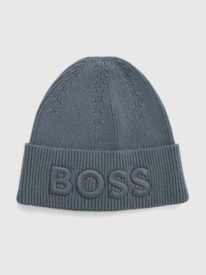 Dzianinowa czapka Boss Orange