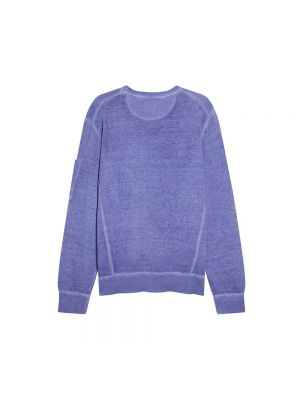 Fioletowy dzianinowy sweter C.p. Company