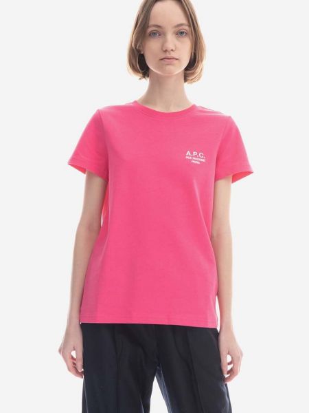 Majica A.p.c. ružičasta