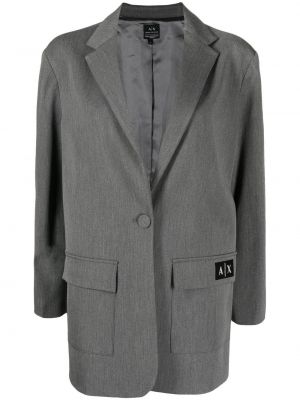 Lang blazer Armani Exchange grå