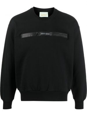 Sweatshirt mit print Aries schwarz