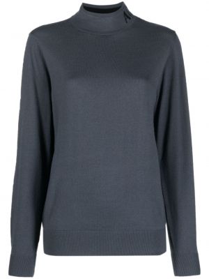 Пуловер Armani Exchange синьо