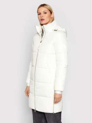 Зимно палто Calvin Klein бяло