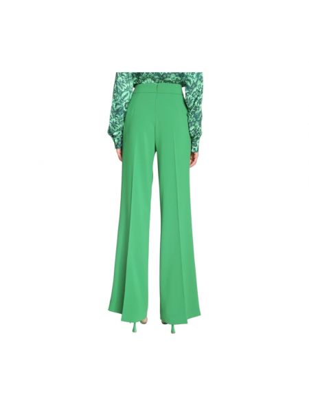 Pantalones de crepé Pinko verde