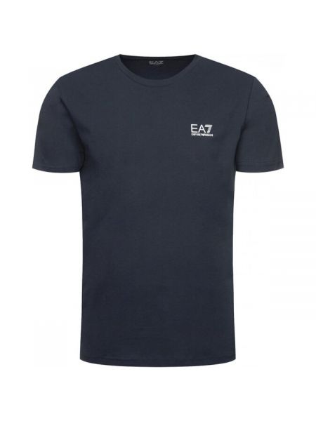 Koszulka z krótkim rękawem Emporio Armani Ea7 niebieska