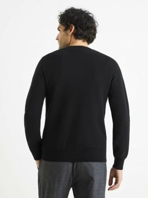 Пуловер Celio черно