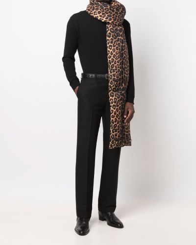Bufanda leopardo Saint Laurent