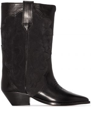 Botas con tacón Isabel Marant negro