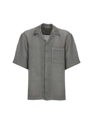 Chemise avec manches courtes 120% Lino gris