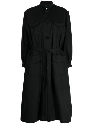 Gyapjú kabát Comme Des Garçons Tao fekete