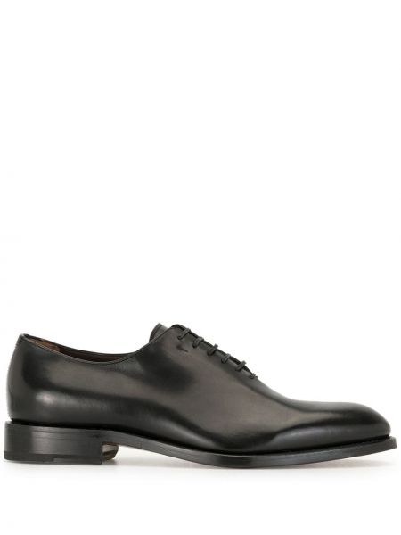 Pantofi oxford din piele Salvatore Ferragamo negru