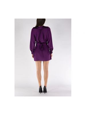 Mini vestido Nineminutes violeta