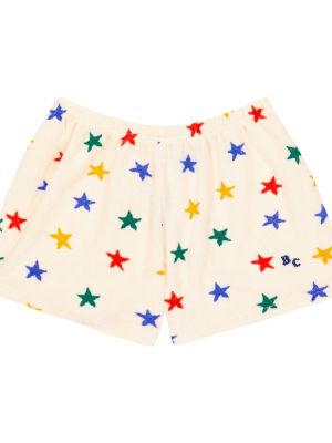 Trykt shorts for jenter Bobo Choses hvit