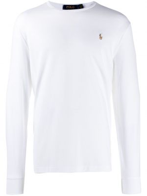 T-shirt brodé Polo Ralph Lauren blanc
