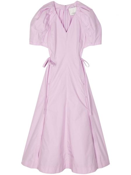 Robe évasée à manches bouffantes 3.1 Phillip Lim violet