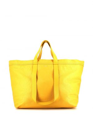 Bolso shopper Balenciaga Pre-owned amarillo