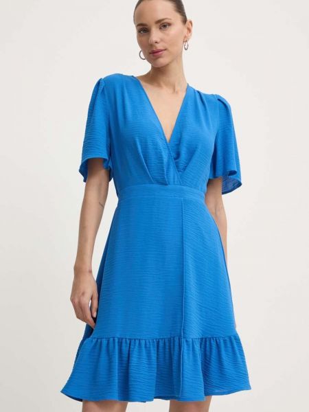 Sukienka mini Morgan niebieska