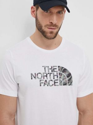 Pamučna majica The North Face bijela