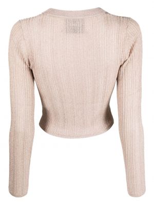 Pletený svetr áeron růžový