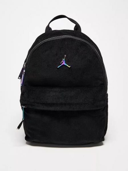 Вельветовый рюкзак Jordan черный