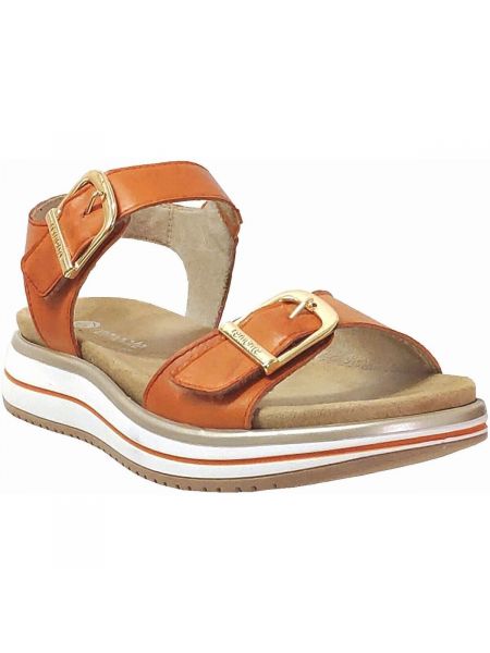 Sandály Remonte oranžové