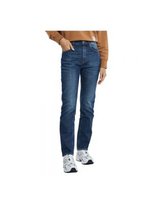 Skinny jeans mit taschen Department Five blau