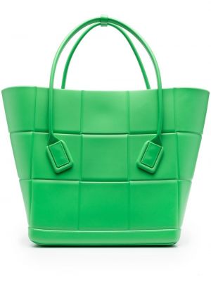 Bevásárlótáska Bottega Veneta zöld