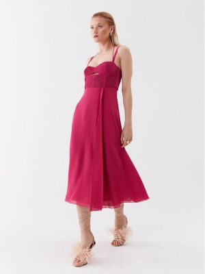 Коктейлна рокля Patrizia Pepe розово