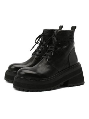 Кожаные ботинки Marsèll черные