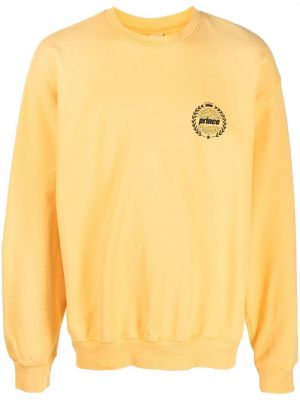 Sweatshirt mit print Sporty & Rich gelb