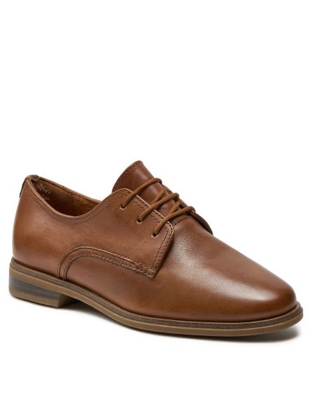 Zapatos oxford Tamaris marrón